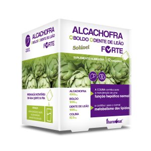 Fharmonat - Alcachofra + Boldo + Dente de Leão  12 Saquetas