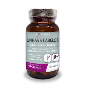 Fharmonat - Biokygen Unhas e Cabelo   Cáps.