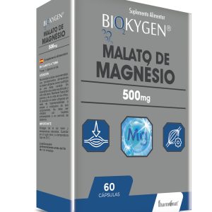 Fharmonat - Biokygen Malato de Magnésio 500 Mg 60 aps