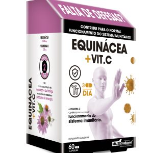 Fharmonat - M. Saúdavel Equinacea + Vit. C 60 Capls.