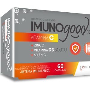 Fharmonat - Biokygen  Imunogood Vit C + Zinco + D+ 3000 UI Caps.