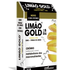 Fharmonat - M. Saudável Limão Golde Com Cromio 40 Comp.
