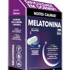 Fharmonat - M. Saúdavel Melatonina-Noites Calmas 30Cáps.